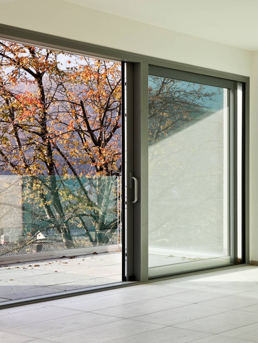 modern architecture, new empty apartment, room